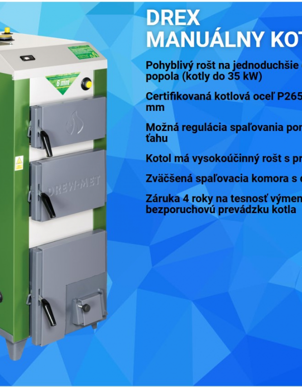 DREX manuálny kotol ÚK