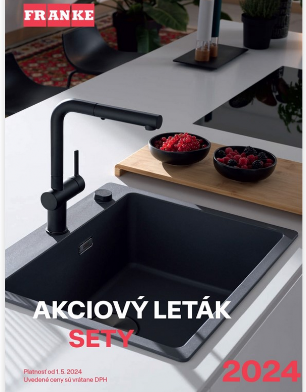 Franke  akciový leták