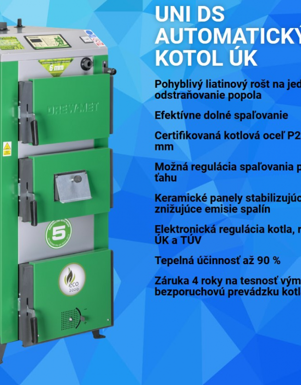 UNI DS automatický kotol ÚK