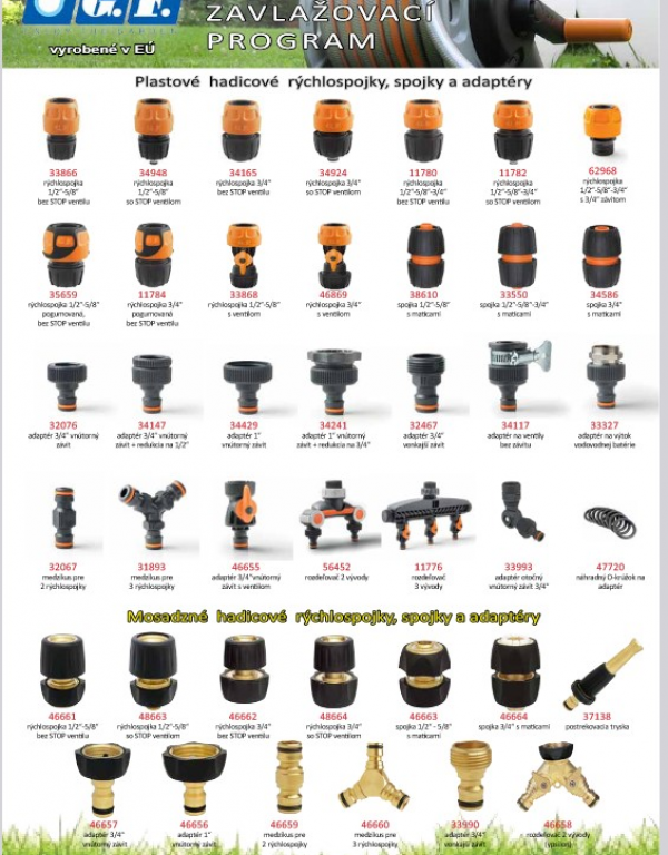 Záhradný zavlažovací program